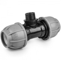 BRADAS T-spoj za PE cijev 32 mm GZ 1" 32 mm PN10